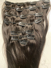 Load image into Gallery viewer, LBL Holy Raw Indian Straight Clip-Ins